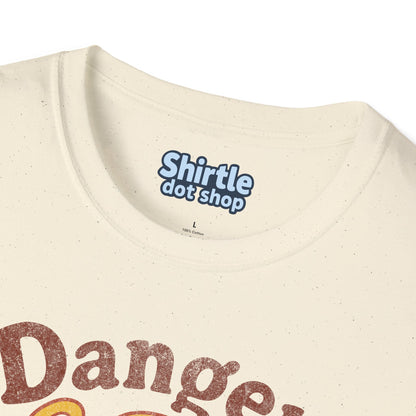 Danger Im Heavily Armed T-Shirt*Tag*Natural