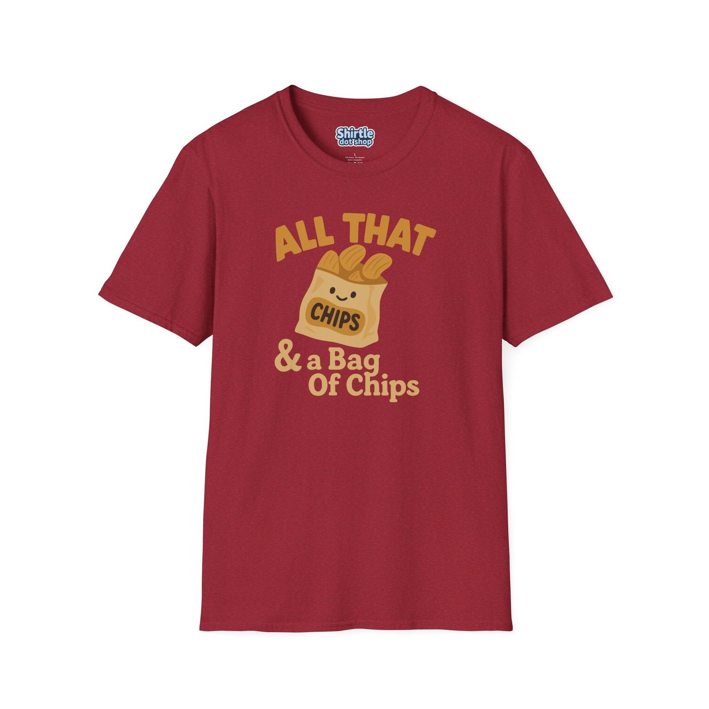 All That T-shirt*Flat*Antique Cherry Red