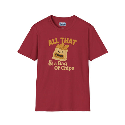 All That T-shirt*Flat*Antique Cherry Red