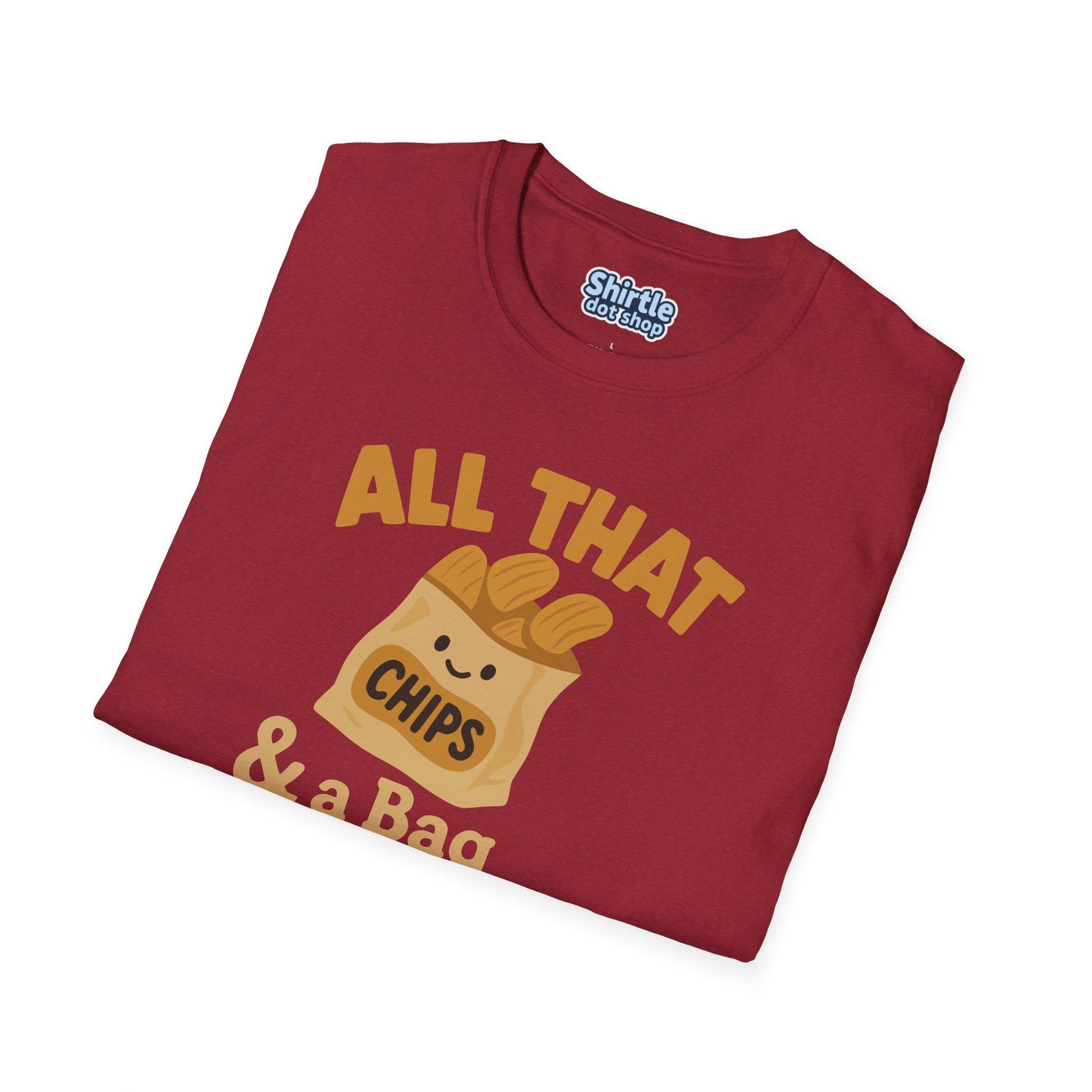 All That T-shirt*Folded*Antique Cherry Red