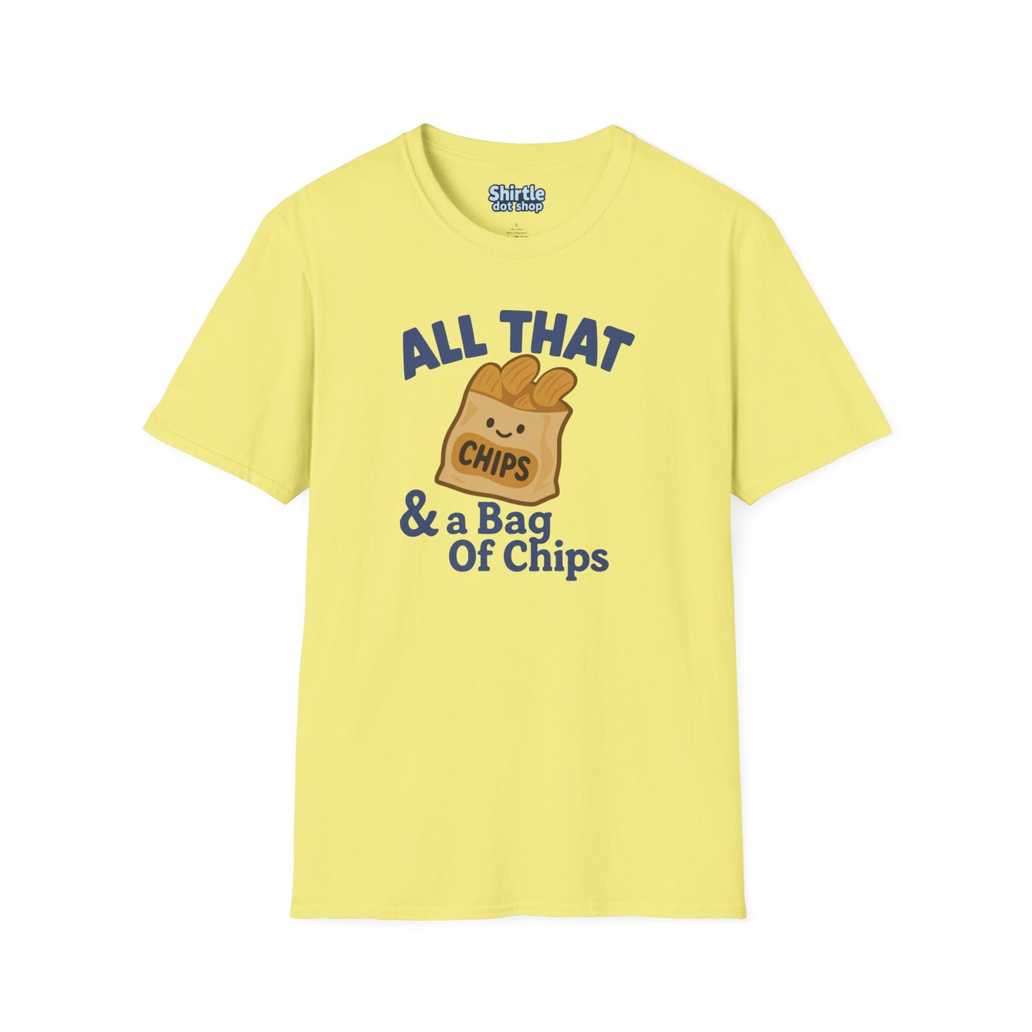 All That T-shirt*Flat*Cornsilk