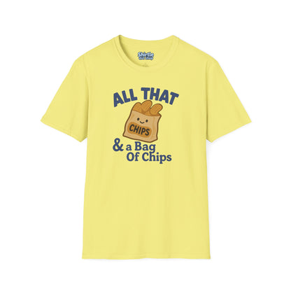 All That T-shirt*Flat*Cornsilk