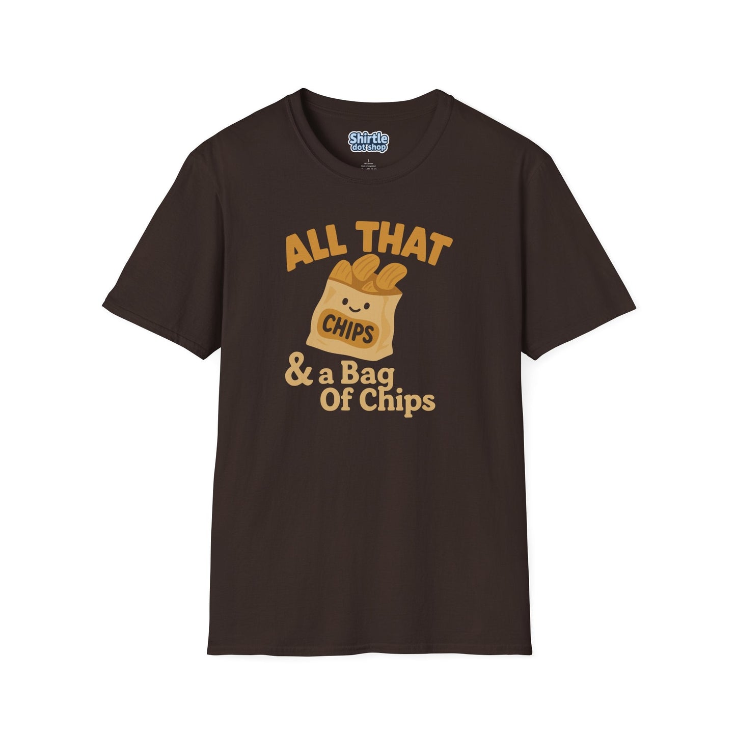 All That T-shirt*Flat*Dark Chocolate