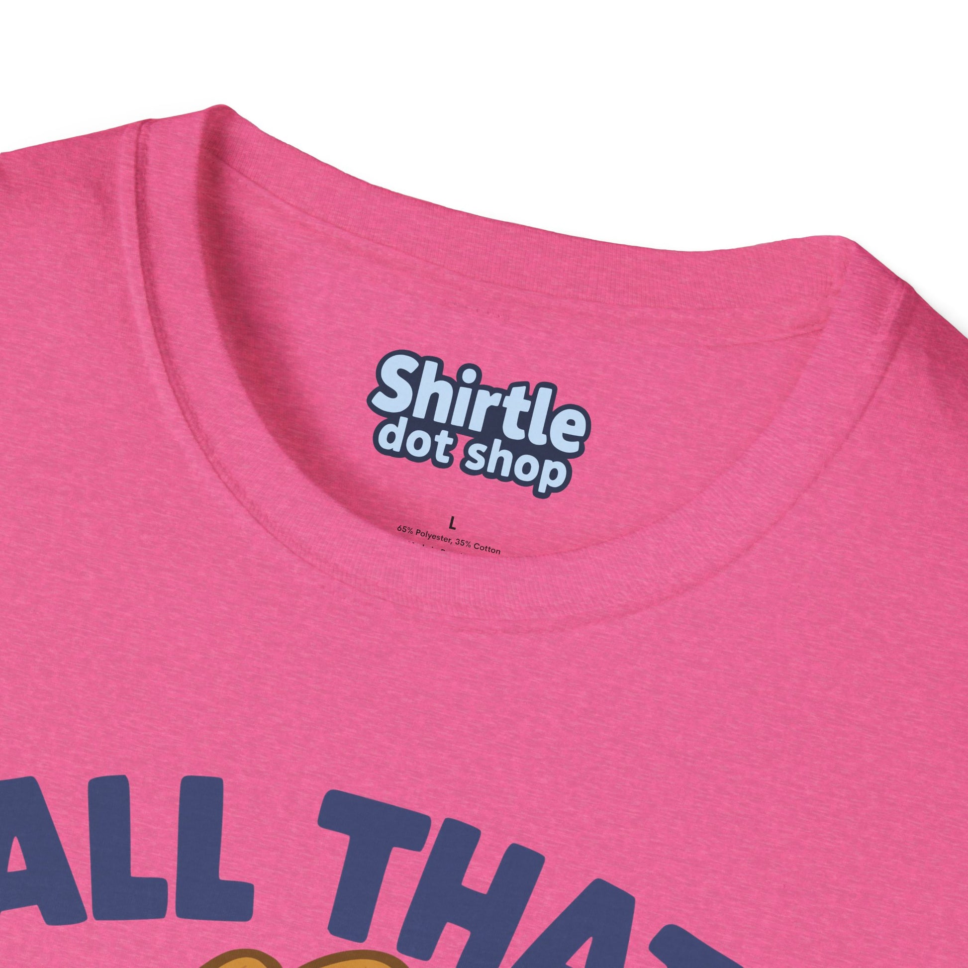 All That T-shirt*Tag*Heather Heliconia