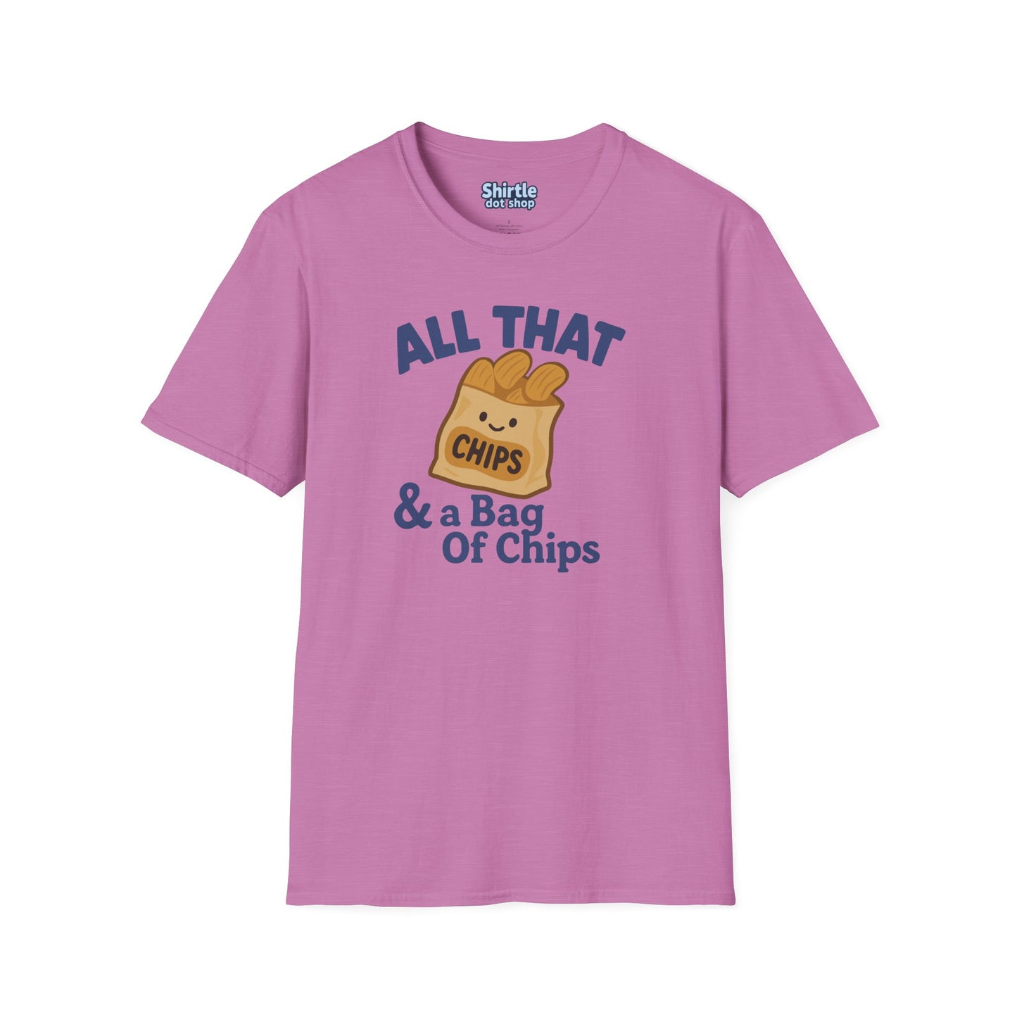 All That T-shirt*Flat*Heather Radiant Orchid
