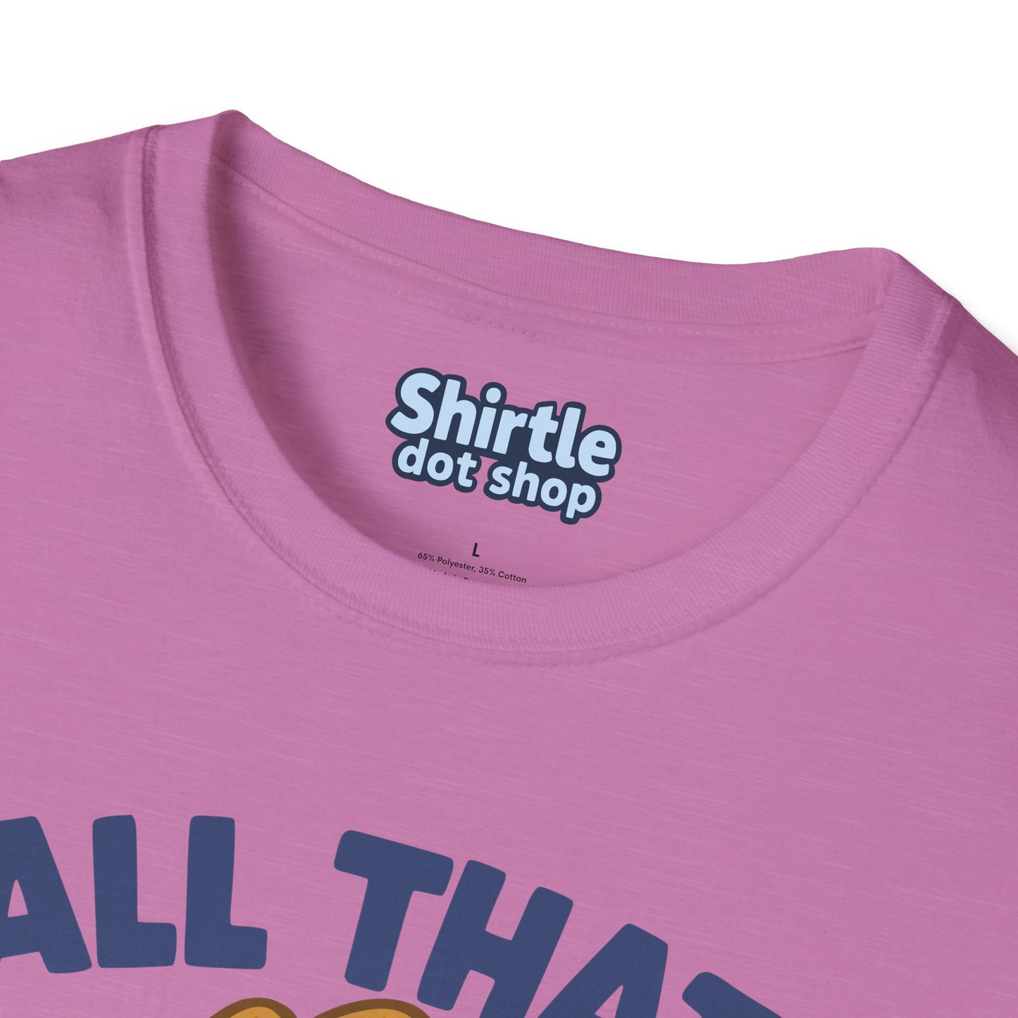 All That T-shirt*Tag*Heather Radiant Orchid