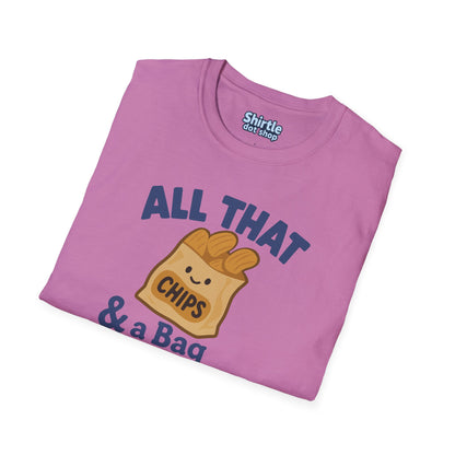 All That T-shirt*Folded*Heather Radiant Orchid