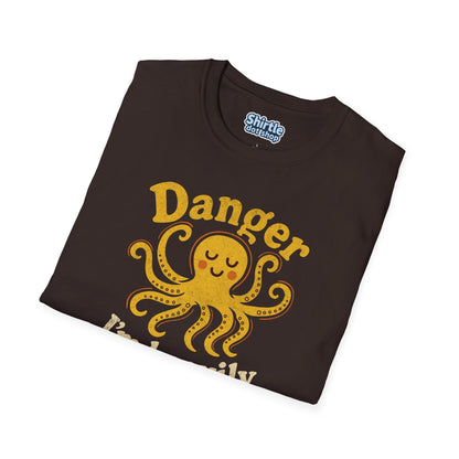 Danger Im Heavily Armed T-Shirt*Folded*Dark Chocolate