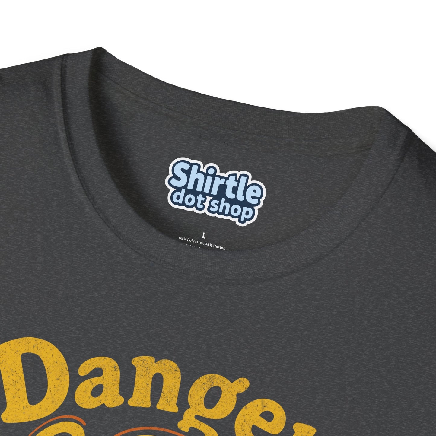 Danger Im Heavily Armed T-Shirt*Tag*Dark Heather