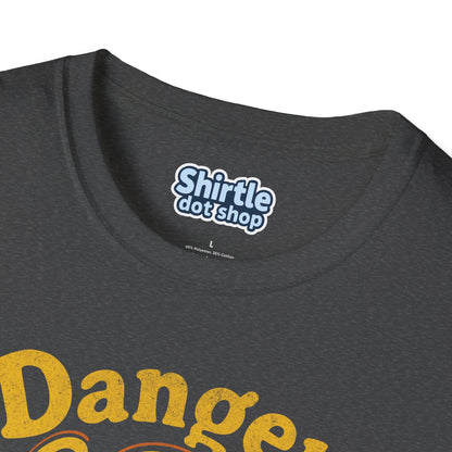 Danger Im Heavily Armed T-Shirt*Tag*Dark Heather