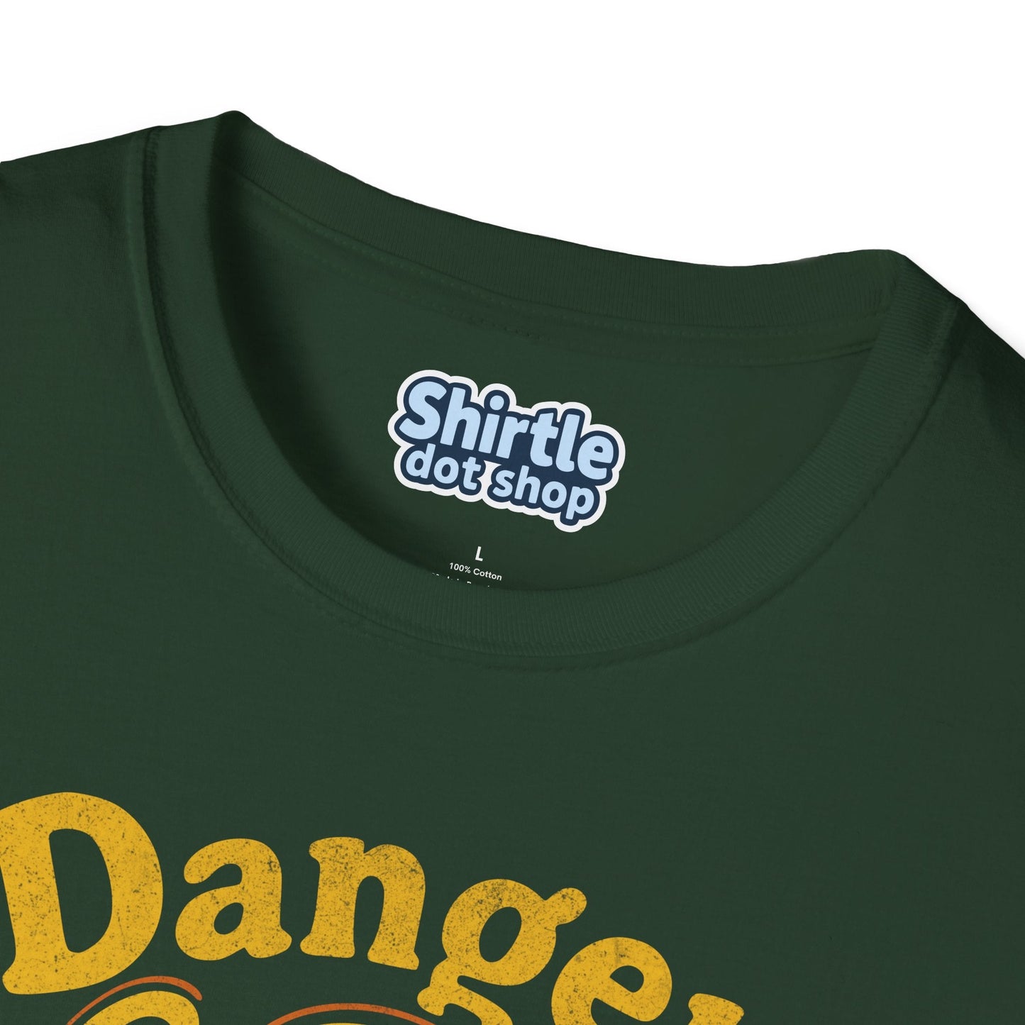 Danger Im Heavily Armed T-Shirt*Tag*Forest Green