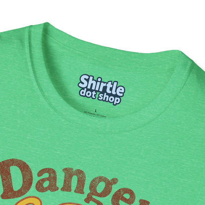 Danger Im Heavily Armed T-Shirt*Tag*Heather Irish Green