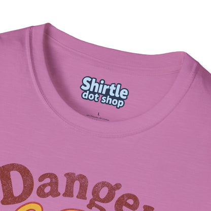 Danger Im Heavily Armed T-Shirt*Tag*Heather Radiant Orchid