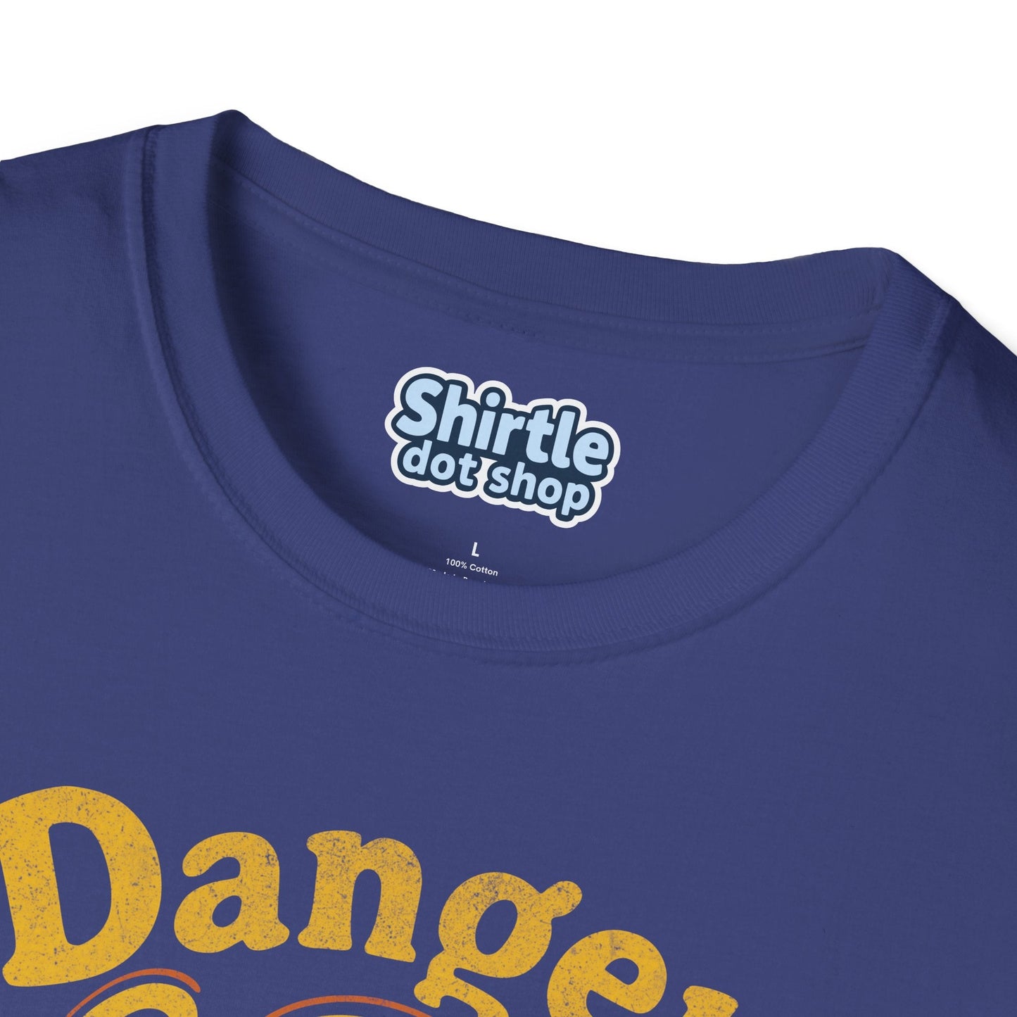 Danger Im Heavily Armed T-Shirt*Tag*Metro Blue