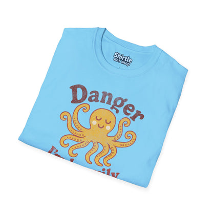 Danger Im Heavily Armed T-Shirt*Folded*Sky