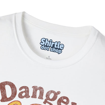 Danger Im Heavily Armed T-Shirt*Tag*White