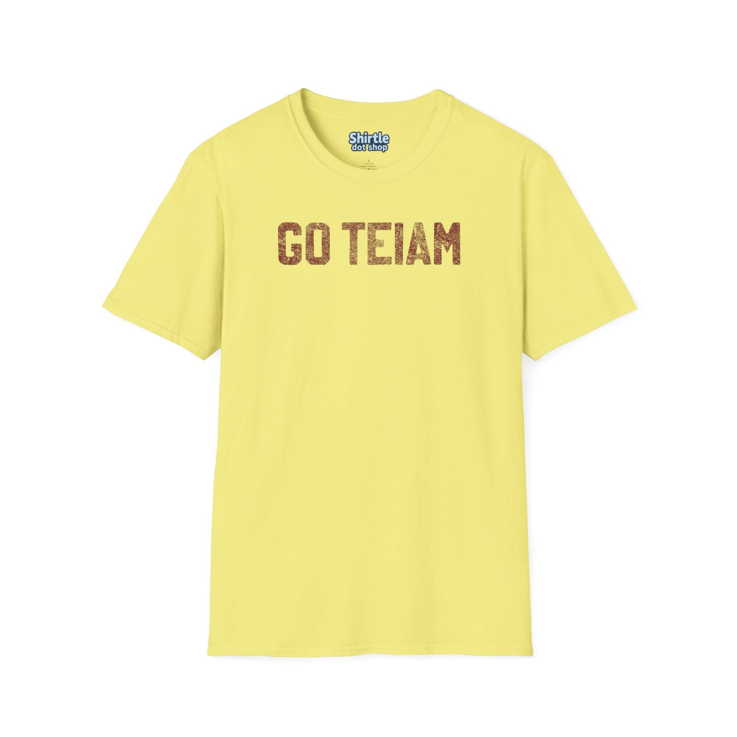GO TEIAM T-Shirt*Flat*Cornsilk