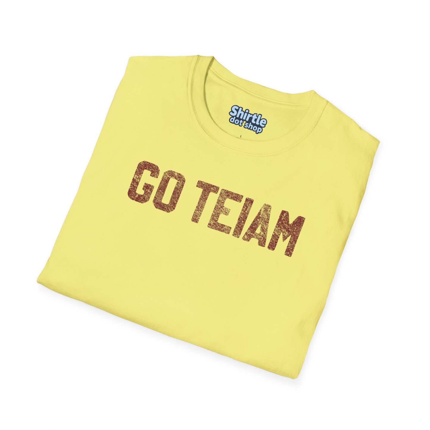 GO TEIAM T-Shirt*Folded*Cornsilk