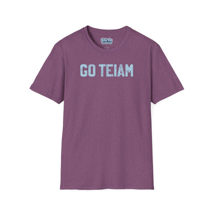 GO TEIAM T-Shirt*Flat*Heather Maroon