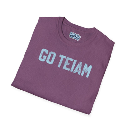 GO TEIAM T-Shirt*Folded*Heather Maroon