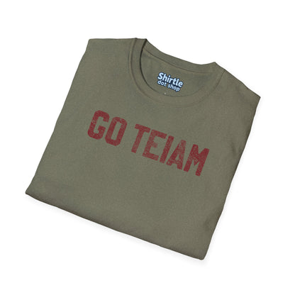 GO TEIAM T-Shirt*Folded*Heather Military Green