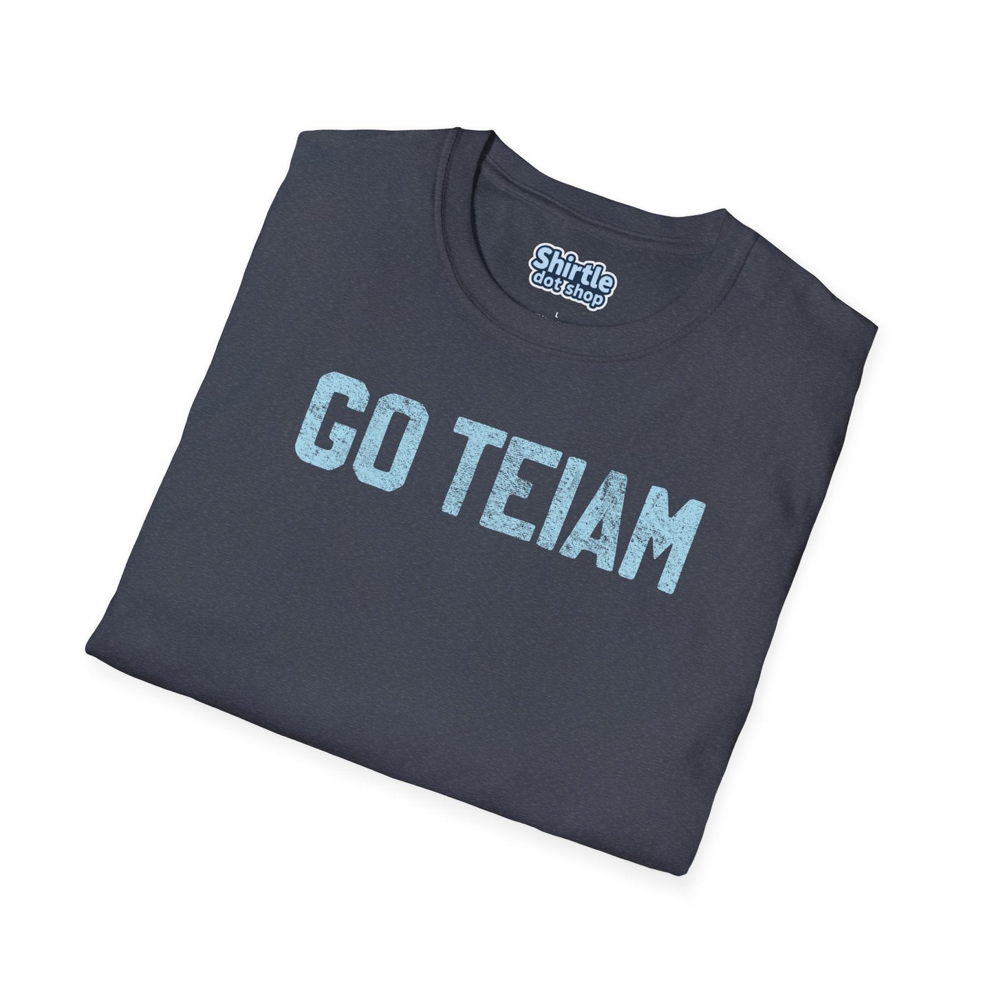 GO TEIAM T-Shirt*Folded* Heather Navy
