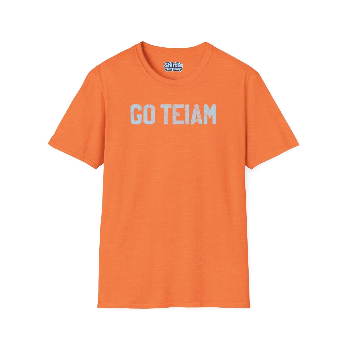 GO TEIAM T-Shirt*Flat*Heather Orange