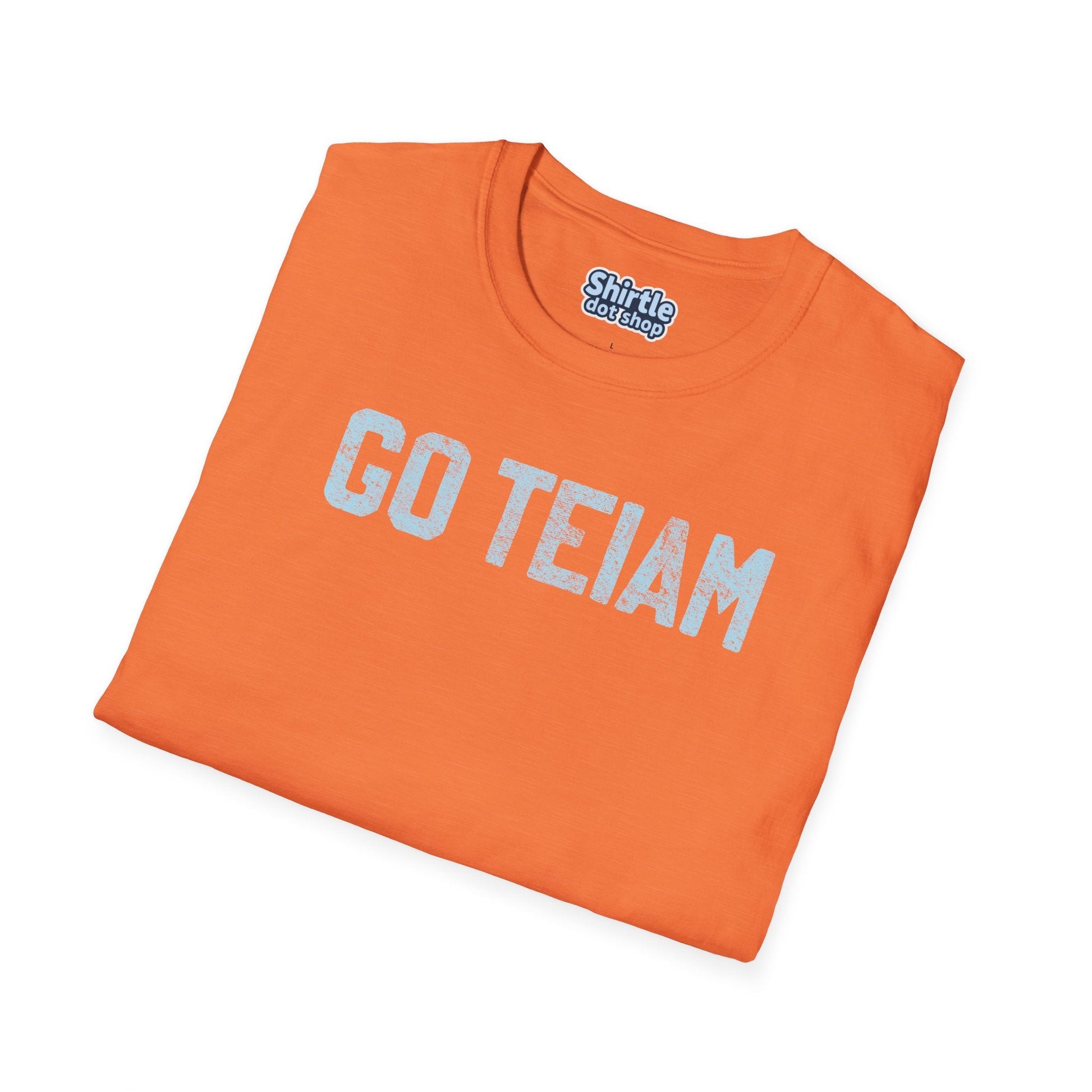 GO TEIAM T-Shirt*Folded*Heather Orange