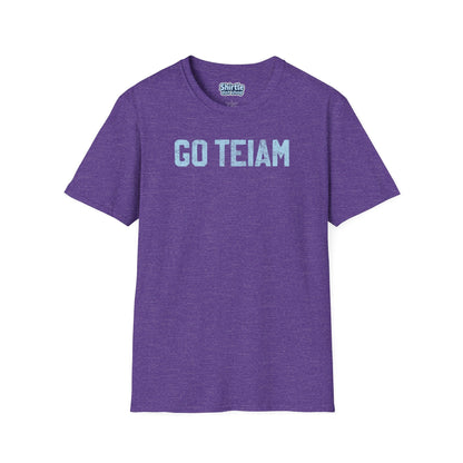 GO TEIAM T-Shirt*Flat*Heather Purple
