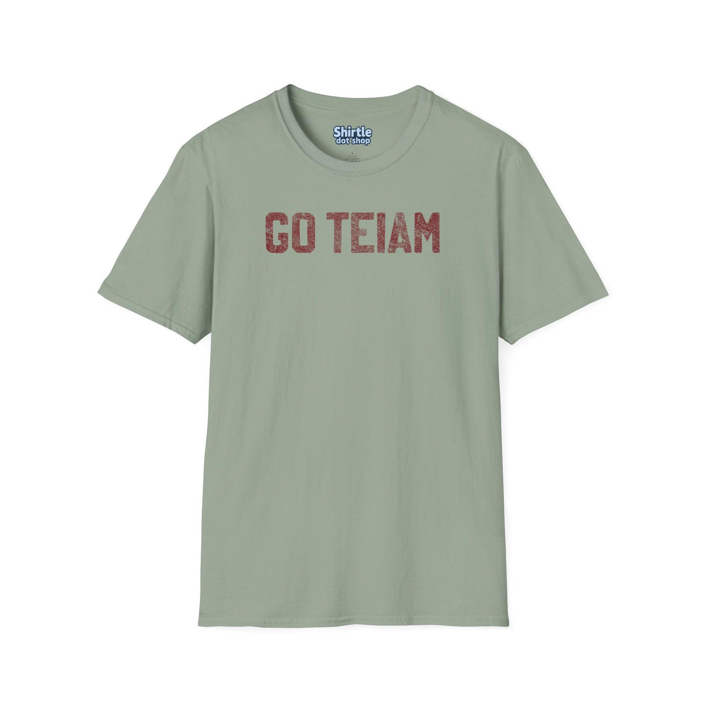GO TEIAM T-Shirt*Flat*Sage