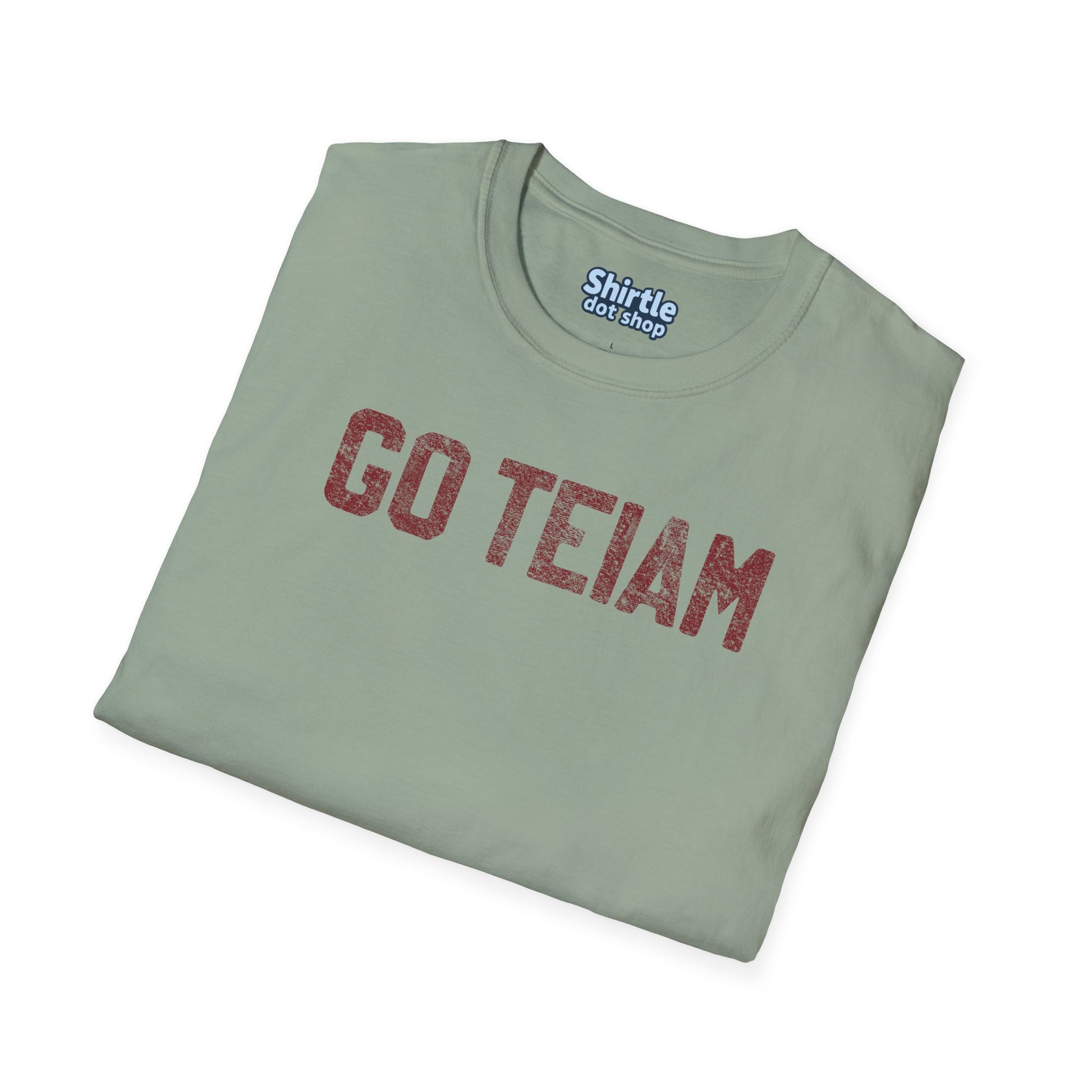 GO TEIAM T-Shirt*Folded*Sage