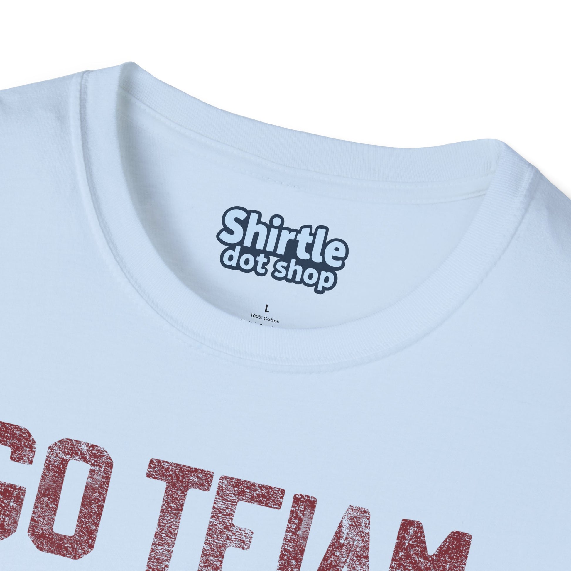 GO TEIAM T-Shirt*Tag*Light Blue