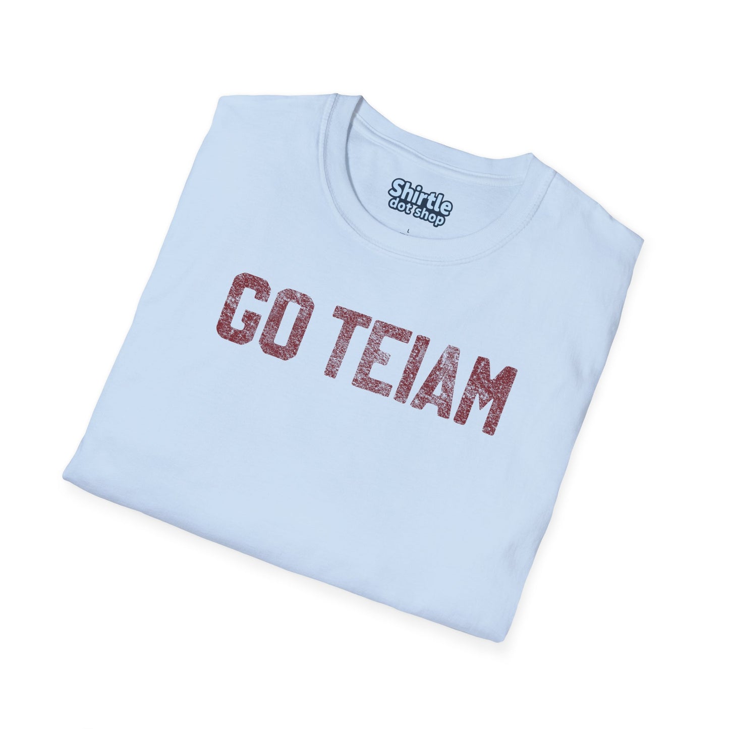 GO TEIAM T-Shirt*Folded*Light Blue