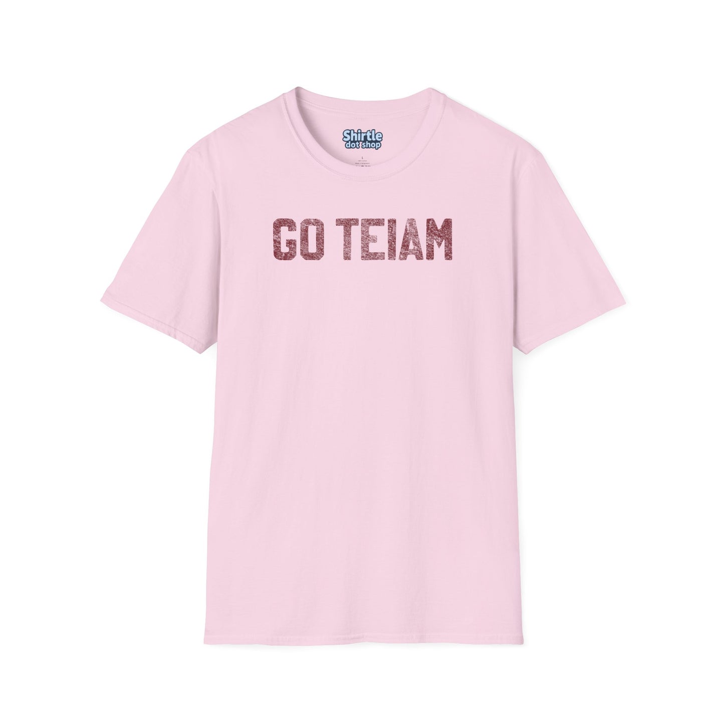 GO TEIAM T-Shirt*Flat*Light Pink
