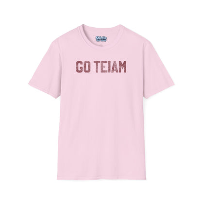 GO TEIAM T-Shirt*Flat*Light Pink