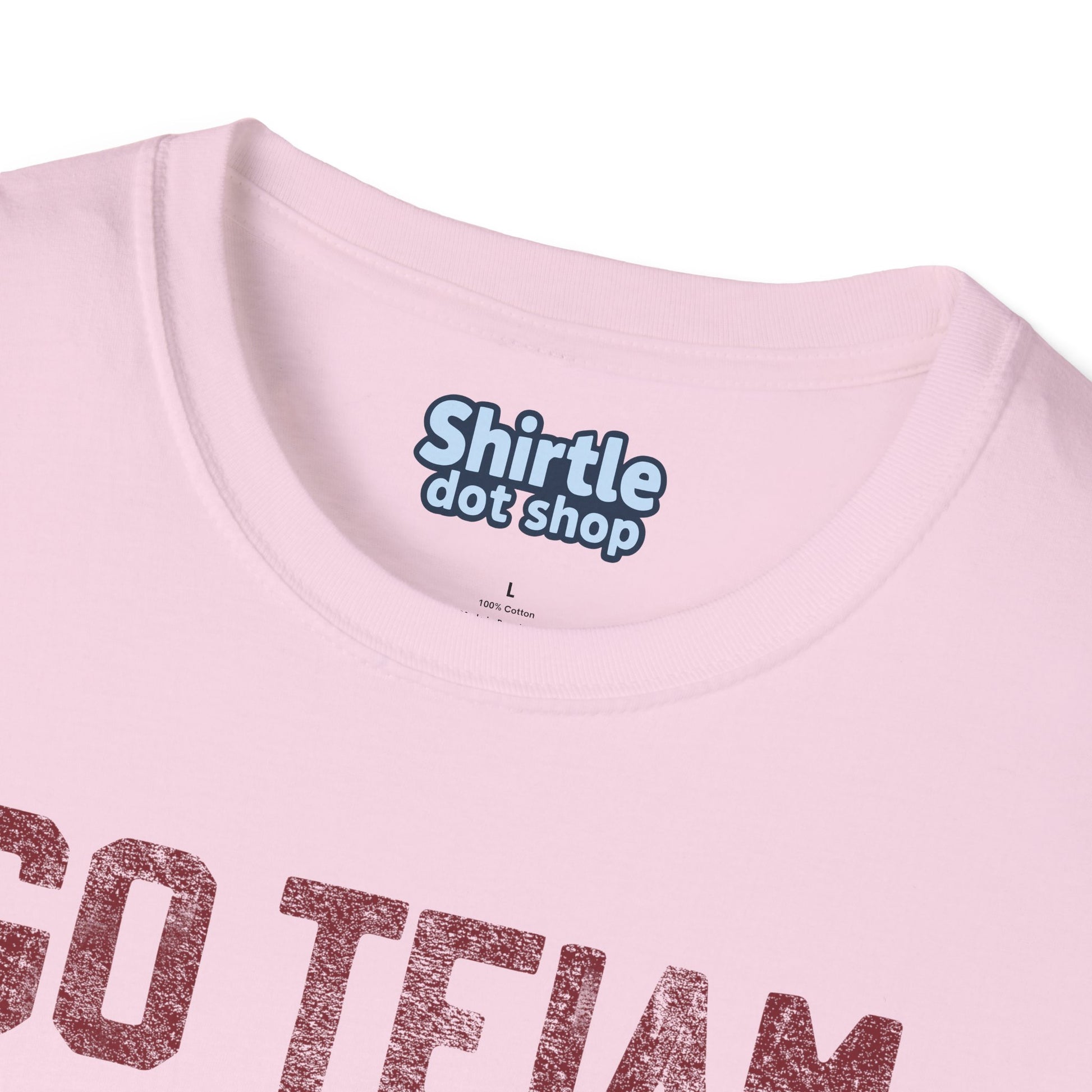 GO TEIAM T-Shirt*Tag*Light Pink