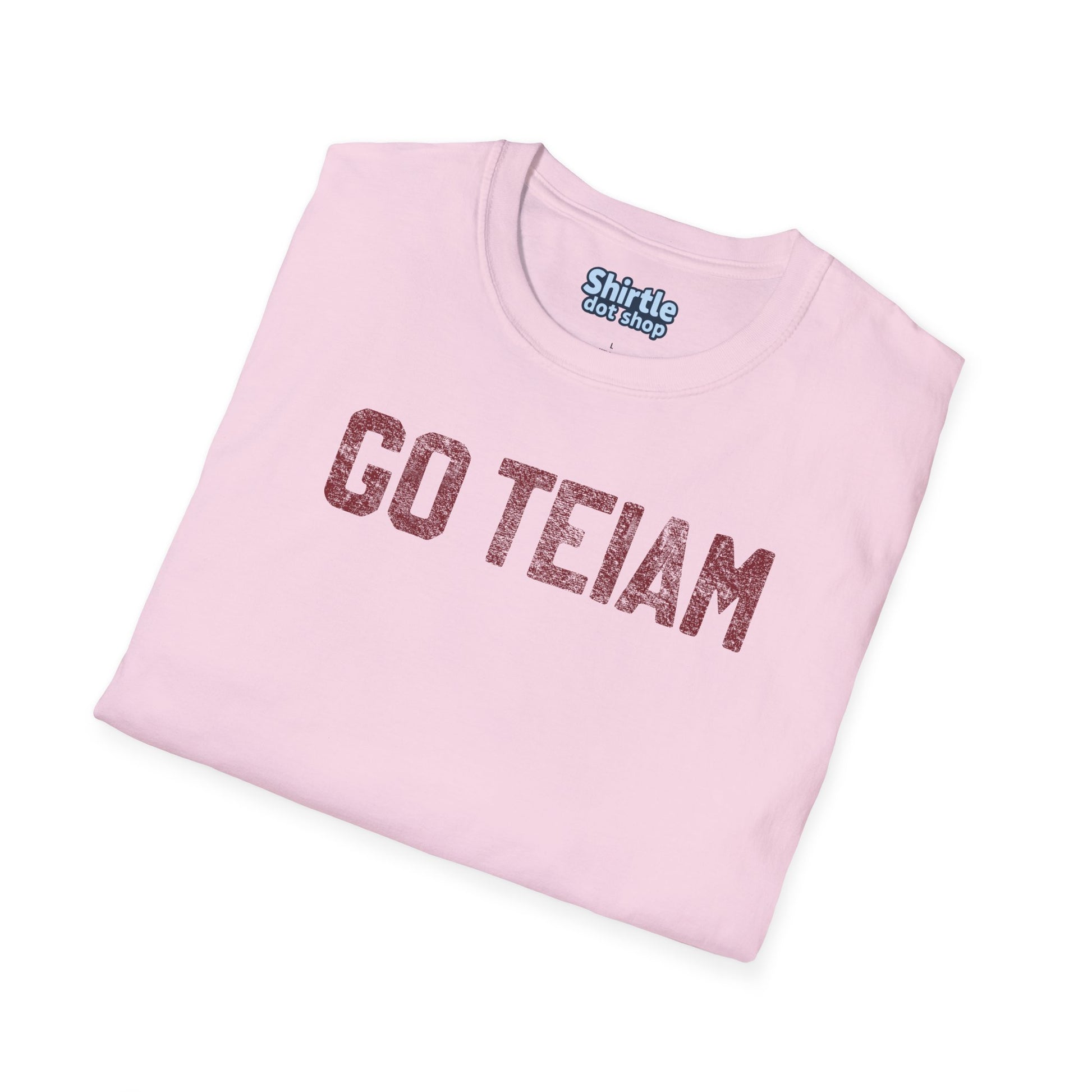 GO TEIAM T-Shirt*Folded*Light Pink