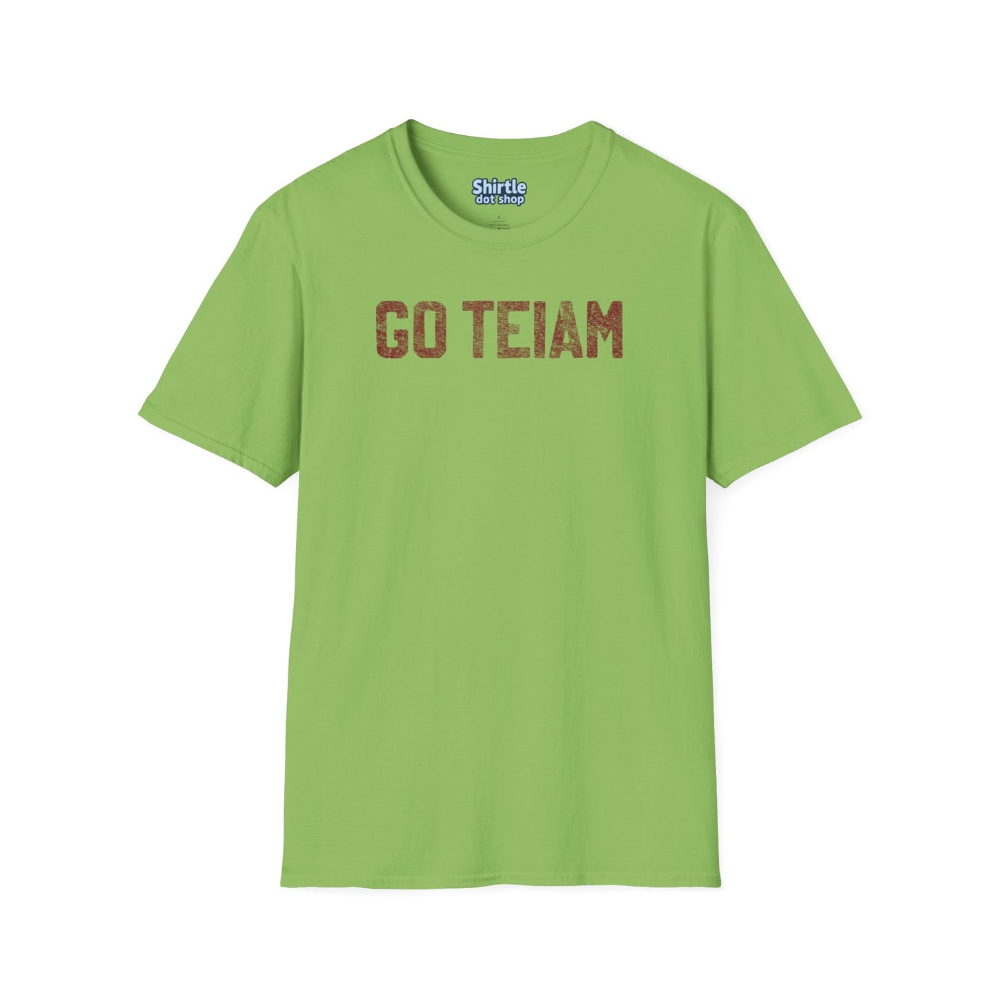 GO TEIAM T-Shirt*Flat*Lime