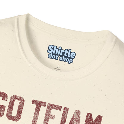 GO TEIAM T-Shirt*Tag*Natural