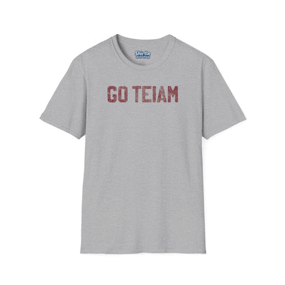 GO TEIAM T-Shirt*Flat*Sport Grey