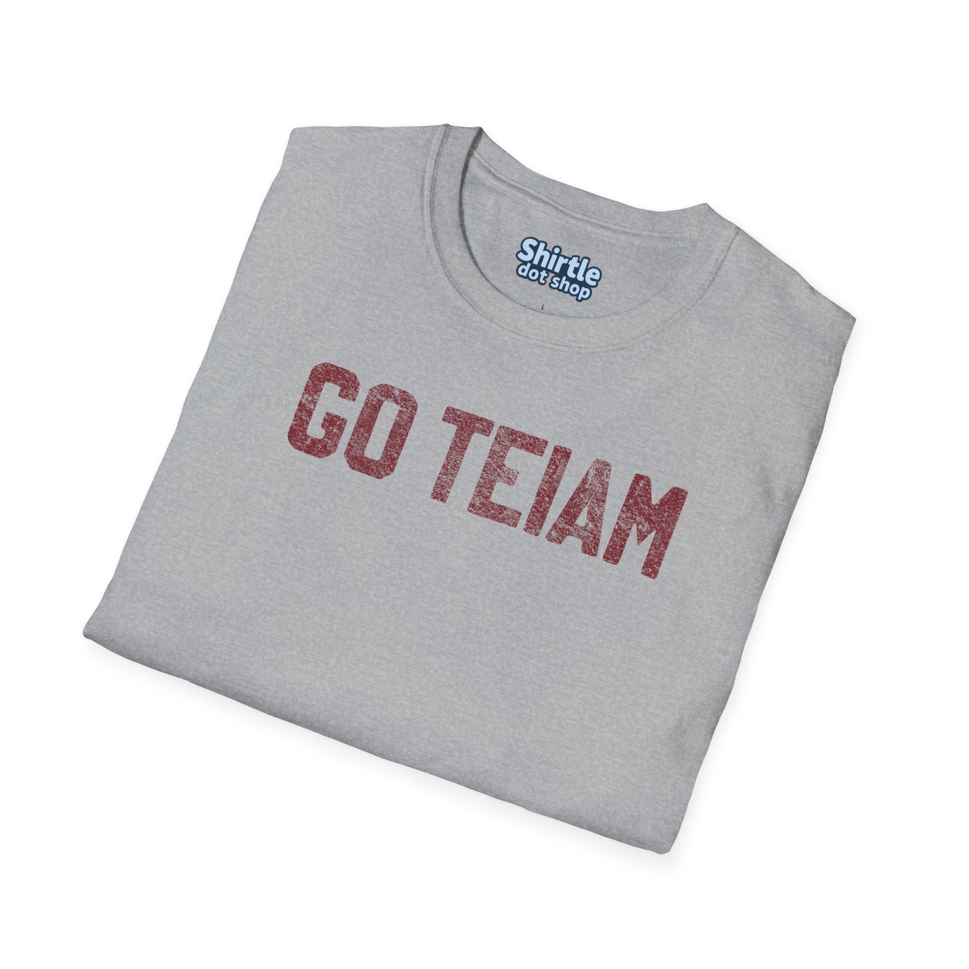GO TEIAM T-Shirt*Folded*Sport Grey