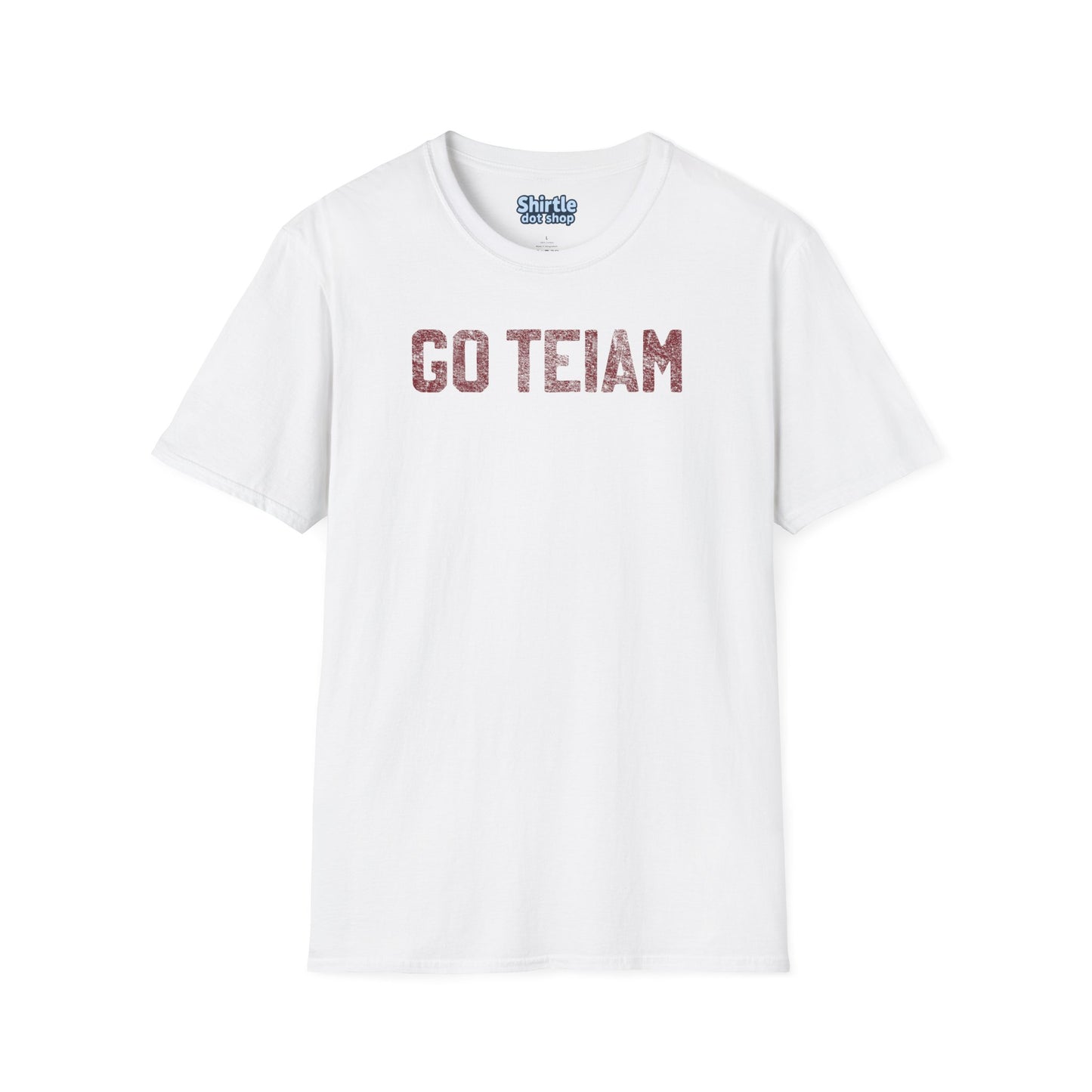 GO TEIAM T-Shirt*Flat*White