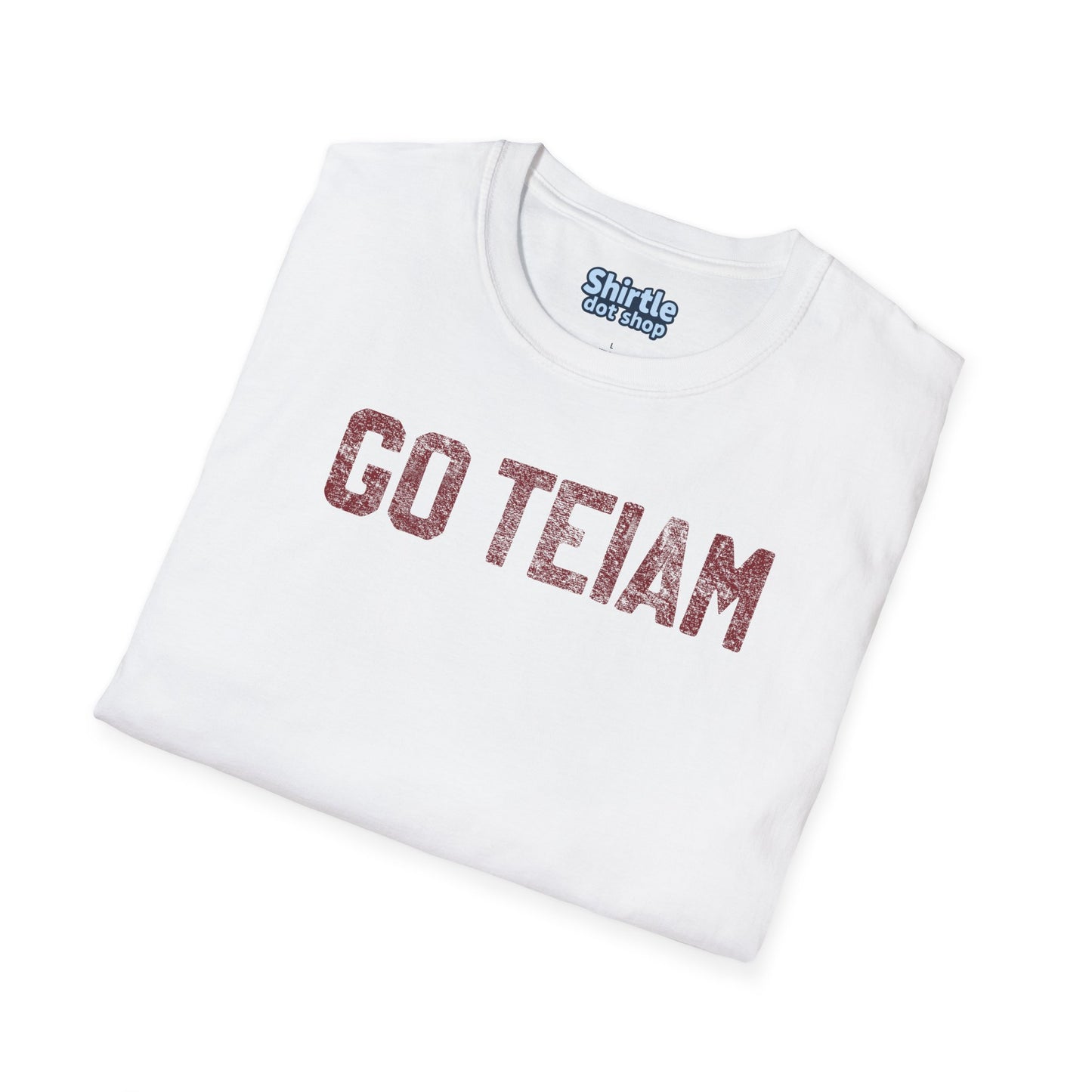 GO TEIAM T-Shirt*Folded*White