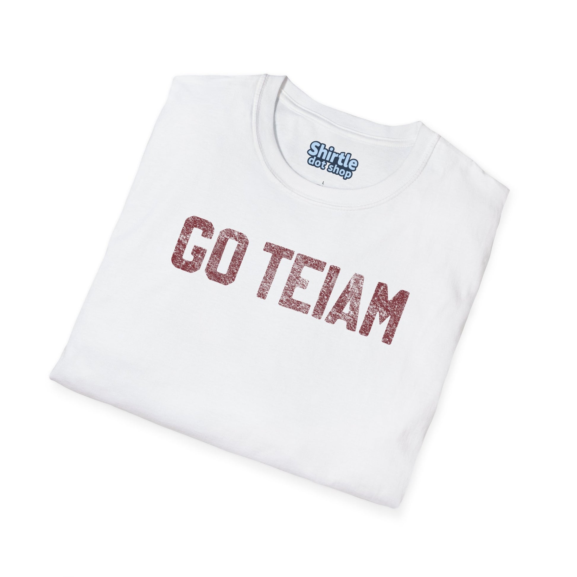 GO TEIAM T-Shirt*Folded*White