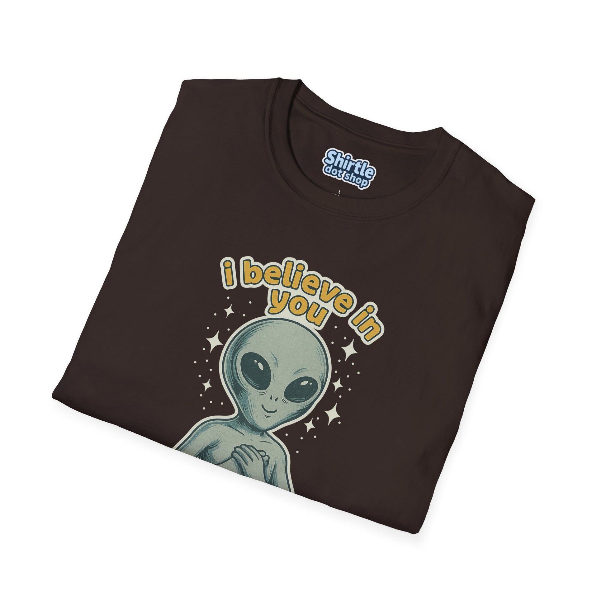 I Believe In You T-shirt*Folded*Dark Chocolate