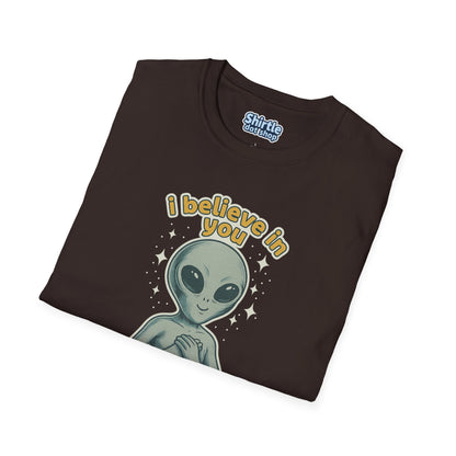 I Believe In You T-shirt*Folded*Dark Chocolate