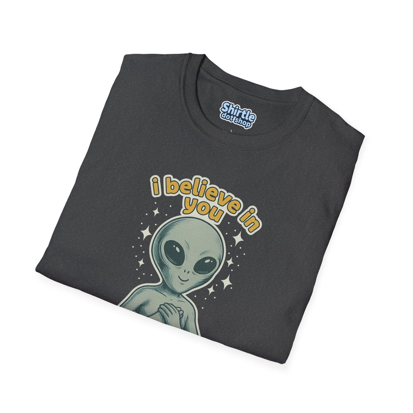I Believe In You T-shirt*Folded*Dark Heather