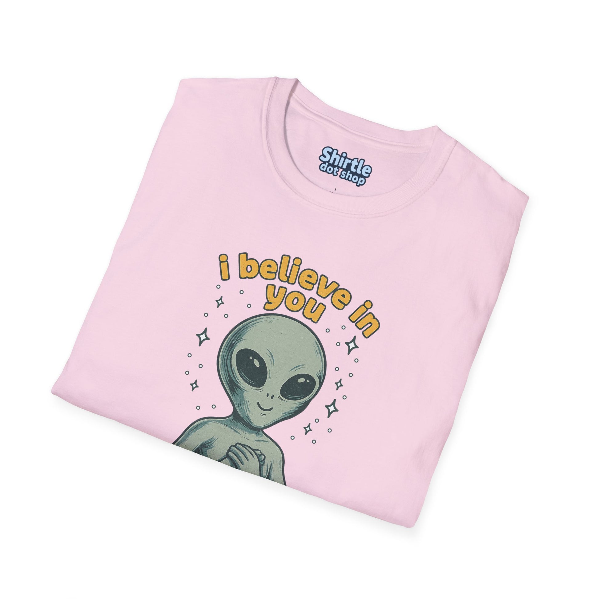 I Believe In You T-shirt*Folded*Light Pink