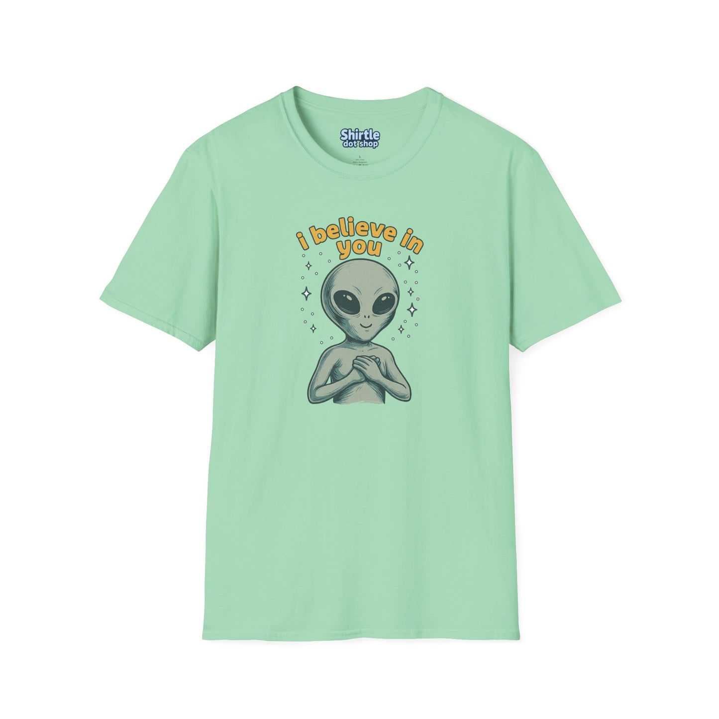 I Believe In You T-shirt*Flat*Mint Green