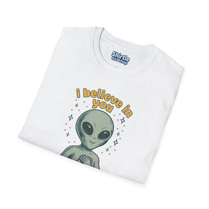 I Believe In You T-shirt*Folded*White